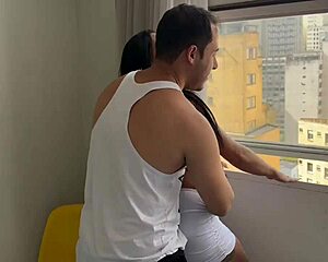 Fucking Hot Neighbor Anal While Wife Travels