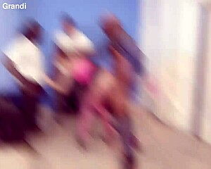 BEHIND Scenes DINA JOY DULCE GANG BANG PISSING Sloppy!
