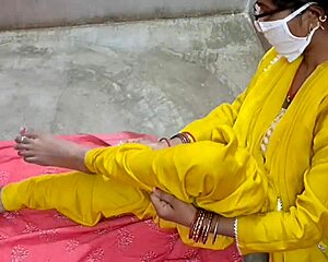 Isn't this cute indian bhabhi's village ranch entry so teasingly romantic?