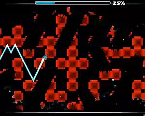 Geometry dash cataclysm by ggb0y nailed 100 with 2 coins