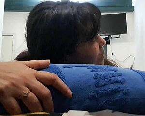 hola yo mom anal gone wrong so painful brutal homemade with natural tits shaking