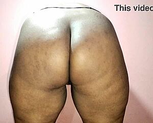 Desi wife rages at husband but moans with servant's huge cock!