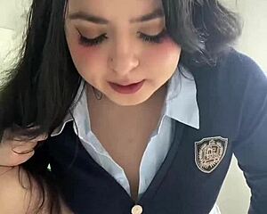 this shy schoolgirl of-lyssanx needs a good fucking now