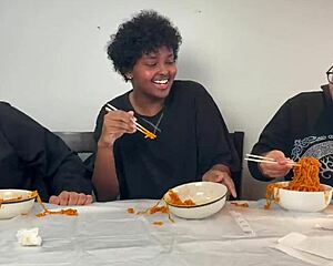 Hey these 3 hot amateurs crave total hardcore railing