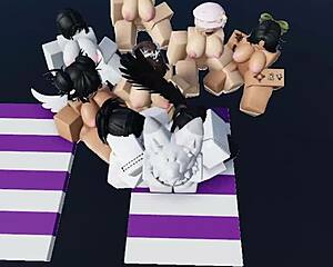 roblox sluts wild group romp