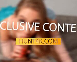 hunt4k gives the young 18+ lady sweetest pleasure in outdoor pickup sex for cash