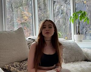 truth or dare turns hot playing with girlfriends little sister rosie rider riding cock hard