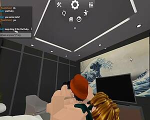 Fucking Cute Roblox Bitch Riding Cowgirl in Steamy Condo Session