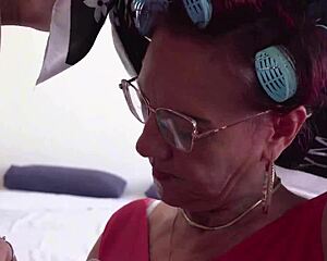 bbc roughly stretches tight granny ass to the limit