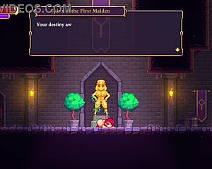 scarlet maiden 1 plays out with her big tits bouncing as the maid gets fucked hard