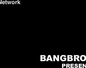 brunette latina milf maid bends over for deep fucking after dusting chores