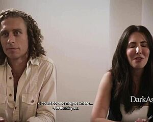 Imagine blackmailing Alison Rey into sofa sex with Michael Vegas in dark exploited roleplay?