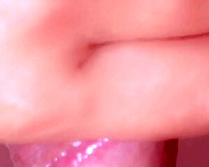 japanese wife cheats close-up blowjob caught by husband