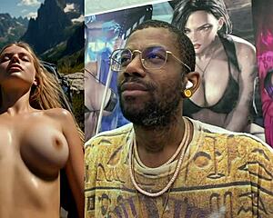 classic cute blonde slut rides big cock pov then mavis anal fucks her bald chun-li pussy