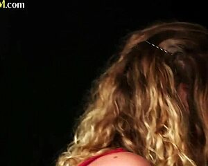 Hey, watch these femdom babes give cfnm bj hj 3some