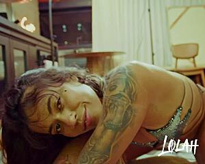 Public Barcelona square flashes big pussy lips clit masturbation outdoor exhibition