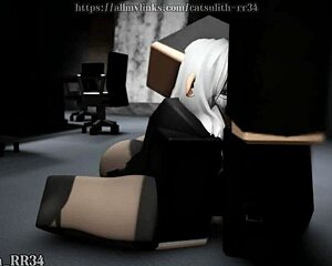 I fuck my boss doggystyle in office till creampie submission