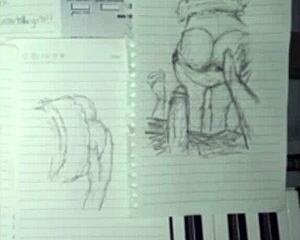 blogging my only time sketching men during womens or transgender month plus old adult artwork memories