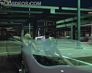 In gta 5 i pick up hooker for car sex service round 3