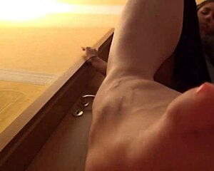 Tall giantess goddess teases with her huge perfect feet in close-up POV worship.
