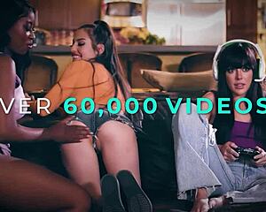 perfect massage gets steamy 69 lick fest samantha rone mia malkova girls only 👅🍑😘