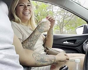 This mystery girl hops right into my car unexpectedly 😯🚗