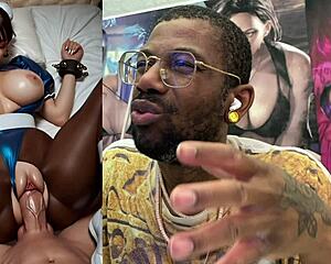 classic cute blonde slut rides big cock pov then mavis anal fucks her bald chun-li pussy