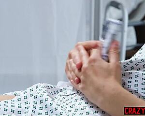 impatient liz jordan fucks big ass milf doctor after masturbation