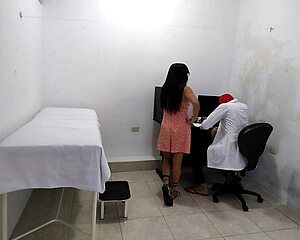 damn that perverted doc jerks off hard after eyeing the cute young patient 😏