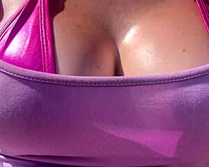 i love flaunting my huge tits outdoors like artemisia love in public