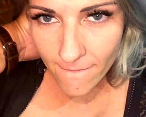 Hot Blonde Stepsis Squirts Instantly from My Creampie in Her Pussy