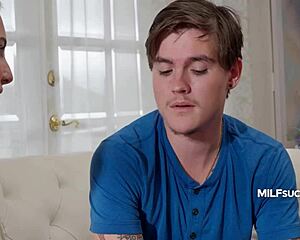 What if your blonde wife sucked off the babysitter?