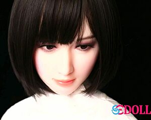 Summer Fuck Doll Venus Offers Silicone Tit Fantasy. Realistic sex doll pounds fake tits hard.