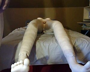 50-Year-Old Man Pounds Old Faithful Sex Doll with Small Cock Relentlessly