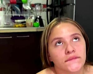 what if her trainer stuffs her huge ass while hubby's home?