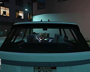 GTA 5 Hooker Delivers Full Prostitute Service in Car Fuck Game Scene