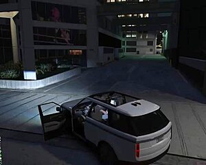 GTA 5 Hooker Delivers Full Prostitute Service in Car Fuck Game Scene