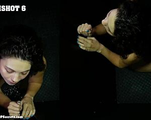 Satine Swallows Nine Massive Cumshots In Gloryhole Satin Frenzy!