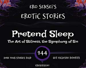 pretend you're asleep while i tease your pussy to orgasm pov.