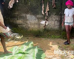 i was so horny i fucked landlords skinny daughter in backyard