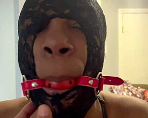 i can't believe how this black dude slaps and facefucks his puke pig slut so rough