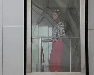 A gorgeous tourist baby doll takes stranger dp sex before getting fully covered in cum, free scene gp3103