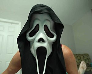 Ghostface Fucker Halloween Milf Deepthroat Surprise - Scene 2!!
