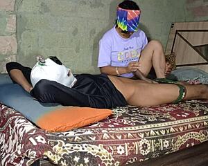 indian desi step sis gets naughty in homemade sex video