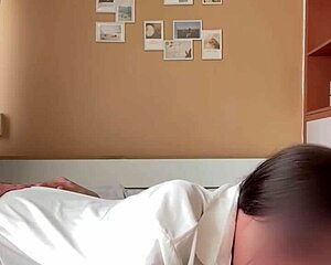 Petite Asian teen rides cock after steamy morning coffee?