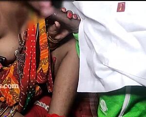 Desi Indian Wife Gets Hard Pounded with Hindi Dirty Talk Audio