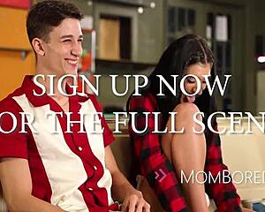Free Use Date at Bowling Alley with Stepmom and Stepdaughter Feels So Wrong Yet Hot