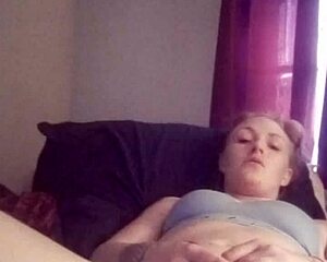 snow bunny grabs her toys for intimate shaved pussy play session all alone