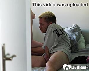 i slam this adorable redhead's ass doggystyle while hidden cam rolls
