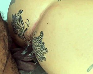 i told her lube that pussy and lay sideways for my creampie till it overflows